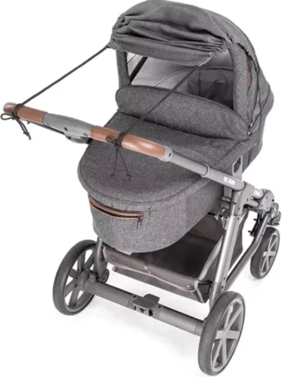 Malatec Waterdichte Zonne- en Schaduwkap voor Kinderwagen – UV/Regen