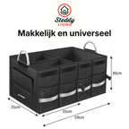 Kofferbak Organizer 59x30x35cm - Ruime en Stevige Opbergoplossing