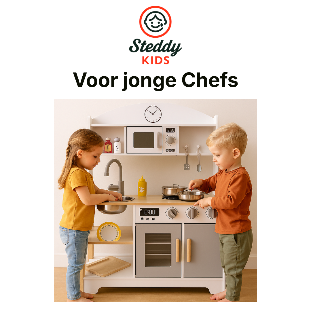 Kruzzel XL Houten Keuken - De Droomkeuken voor Jonge Chefs