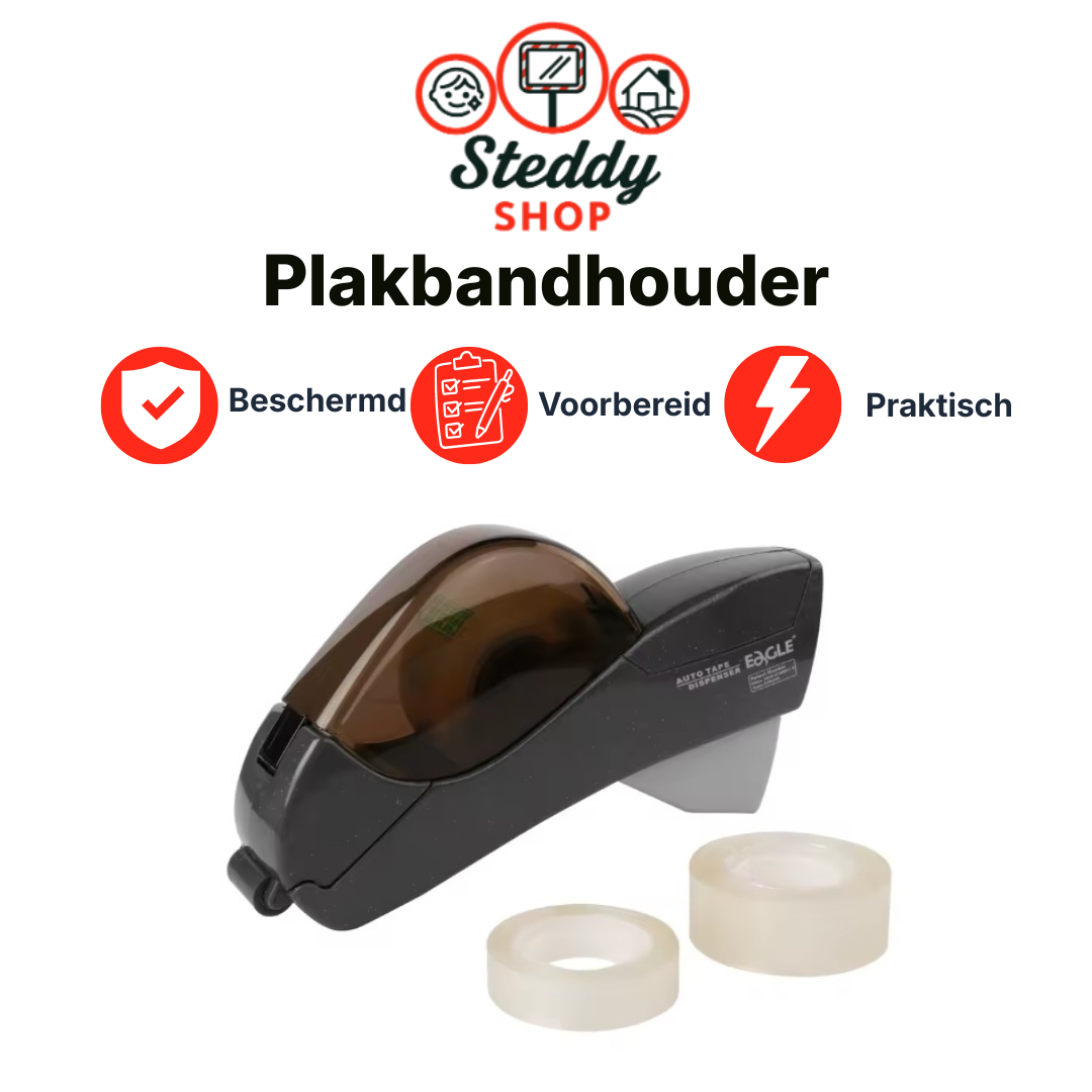 Automatische plakbandhouder